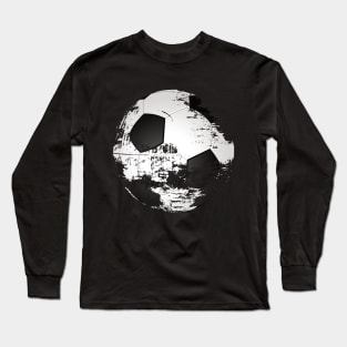 soccer ball under construction Long Sleeve T-Shirt